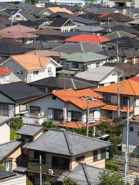 istock Residential area near Tokyo 866419068