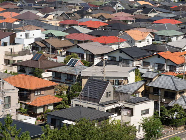 istock Residential area near Tokyo 866419168