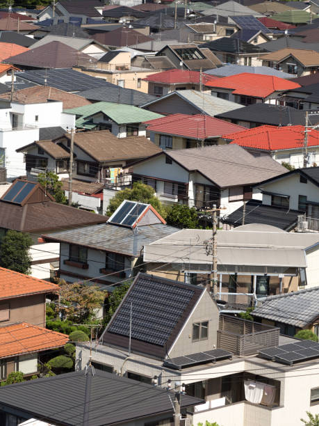 istock Residential area near Tokyo 866419190