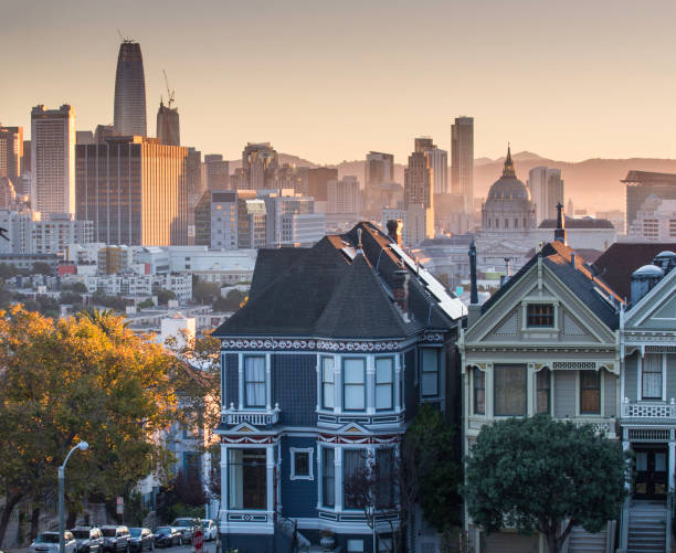 istock San Francisco City Hall and painted ladies 866419220
