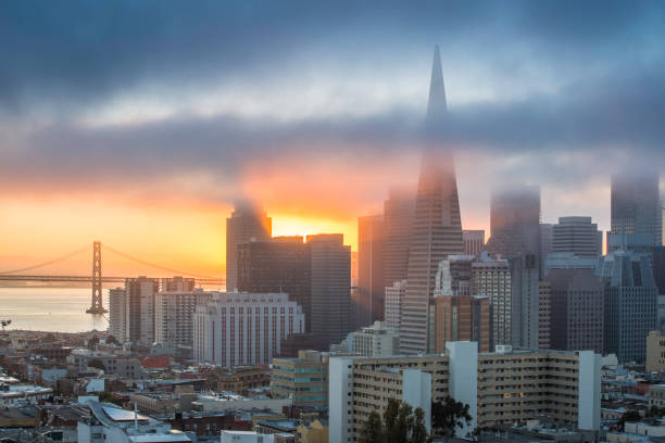 istock San Francisco downtown skyline with bay bridge 866419236