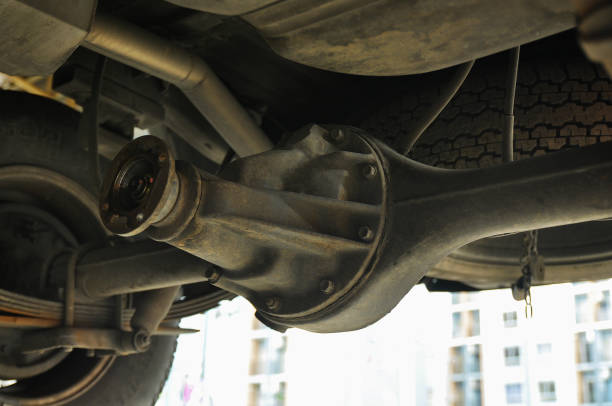 istock Differential or final gear of the mini truck 866426338
