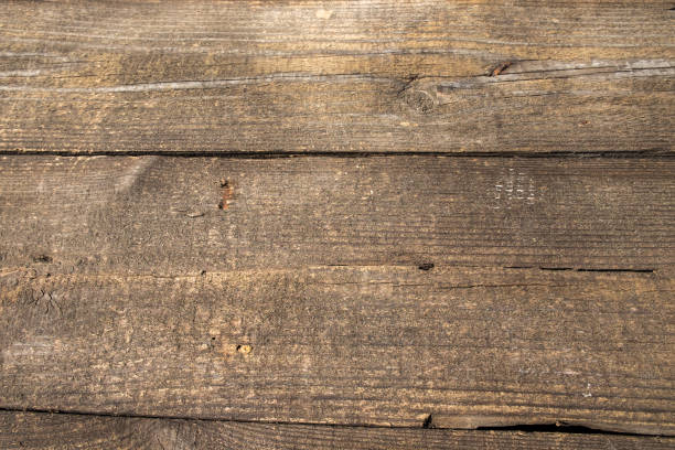 istock Empty Old Natural Pattern Wood Surface. Textured Background For Product And Food Composition With Space For Text. Flat Lay. 866456996