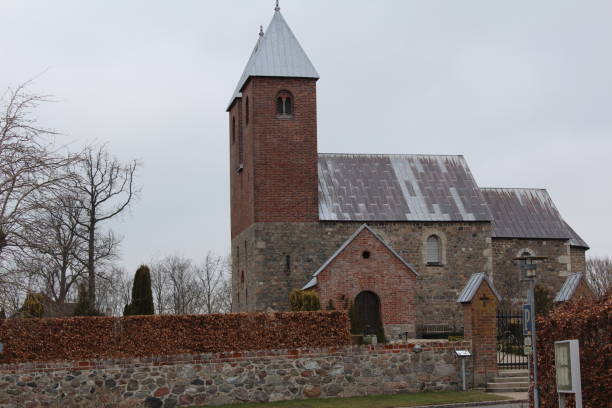 istock Fjenneslev Church in Denmark 866459392