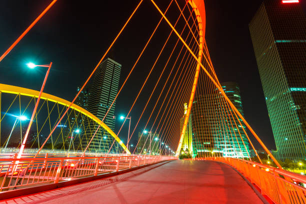 istock night tianjin downtown cityscape 866465906