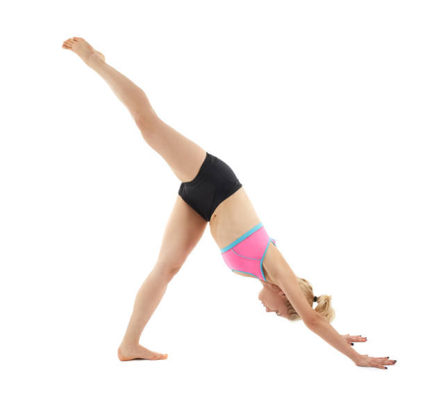 istock Woman yoga teacher 866468320