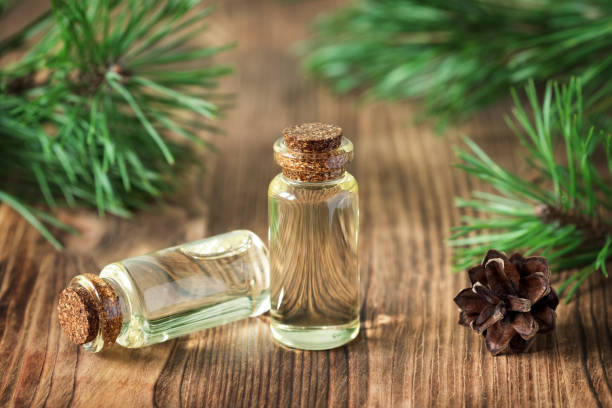 istock Essential oil of pine and spruce 866483346