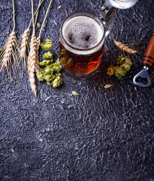 istock Mug of beer, hops and malt 866490862