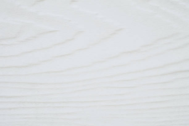 istock Closeup surface wood pattern at white wood board at the wall texture background 866509992