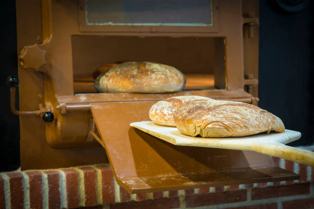istock Traditional wood oven in a bakery 866513198