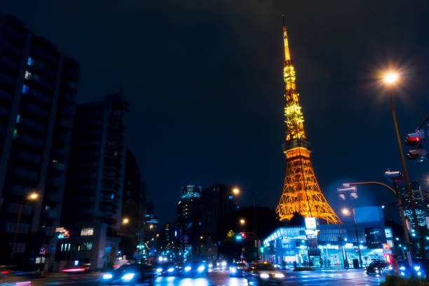 istock Night view of Tokyo 866514036