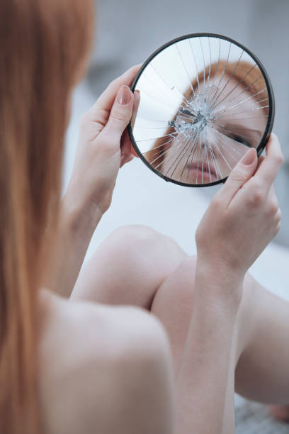 istock Young girl feeling ugly 866518828