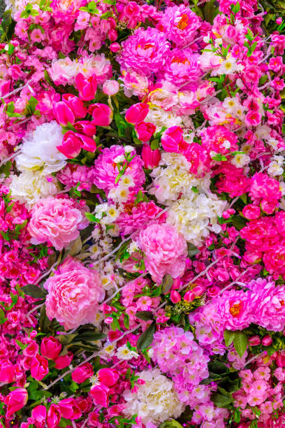 istock Abstract background of flowers 866518942