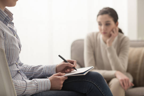 istock Psychologist listening to her patient 866524150