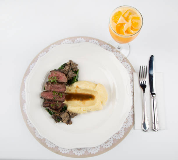 istock veal meat served with mashed potatoes roasted with butter and milk 866527292