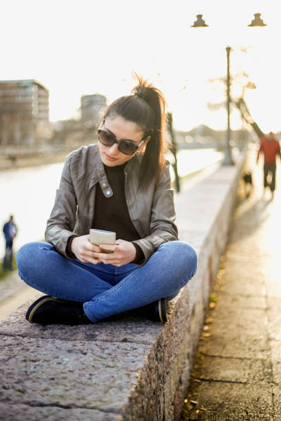 istock Beautiful young woman - outdoor 866543144