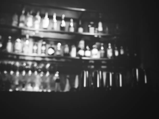 istock Blurred of bar counter 866564260