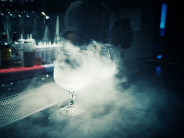 istock Cocktail on the bar counter 866564530