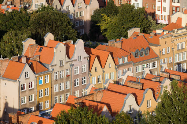 istock Old Town Houses in Gdansk 866568498