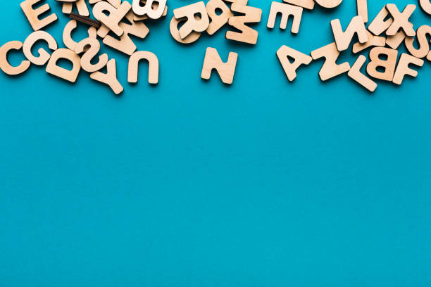 istock Wooden english letters background 866571790