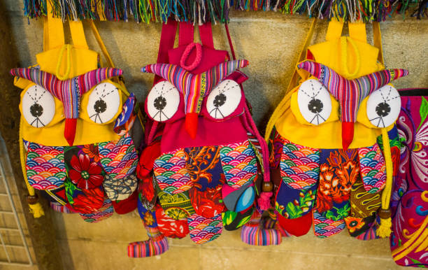istock Colorful owl bags 866592802