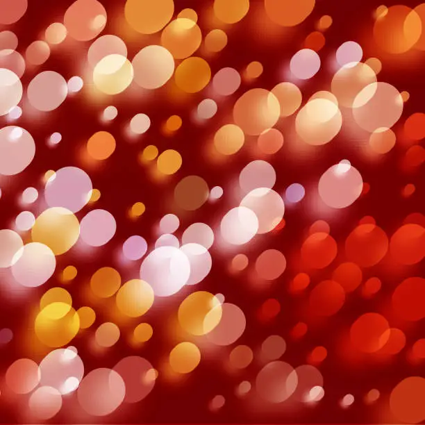 Vector illustration of color dot background