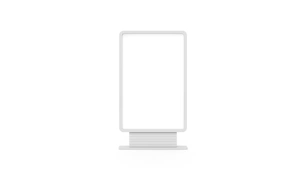 istock D rendering Outdoor Advertising Stand Display Lightbox Isolated 866612680