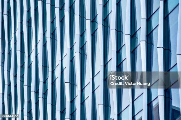 Architektonische Abstrakt Ein Modernes Bürogebäude Stockfoto und mehr Bilder von Architektur