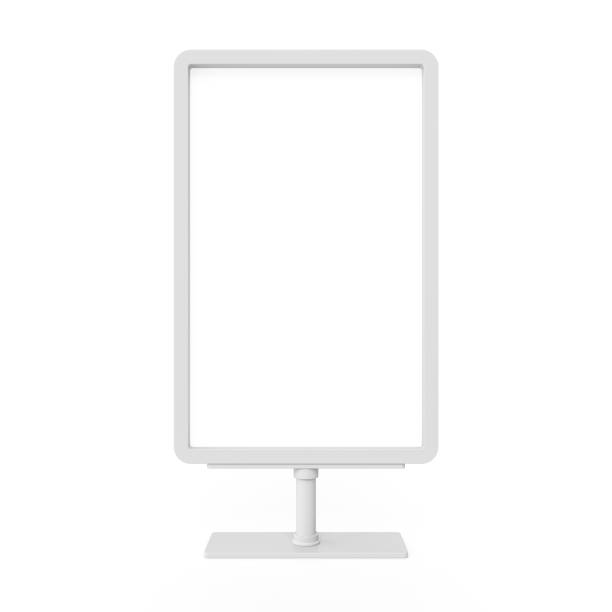 istock D rendering Outdoor Advertising Stand Display Lightbox Isolated 866615748