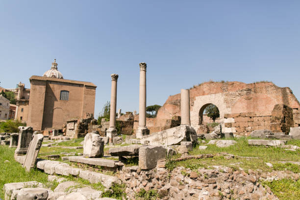 istock The Roman Forum in Rome, Italy 866617772