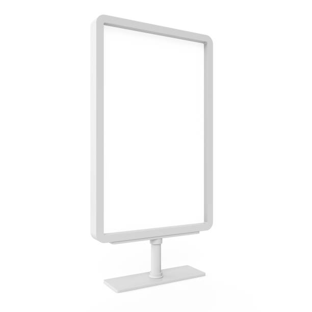 istock D rendering Outdoor Advertising Stand Display Lightbox Isolated 866618172