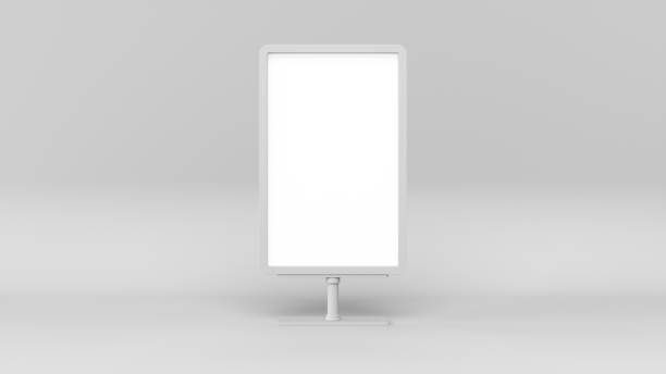 istock D rendering Outdoor Advertising Stand Display Lightbox Isolated 866618308
