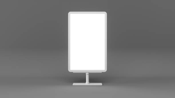 istock D rendering Outdoor Advertising Stand Display Lightbox Isolated 866618474