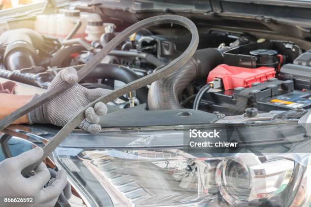 Belt Alternator Auto Parts Stock Photo - Download Image Now - Belt, Timer, Car