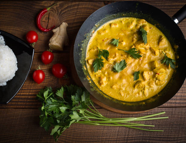 istock Traditional curry chicken spicy meat 866629146