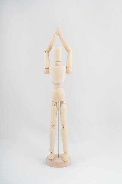 istock The wooden mannequin 866644498