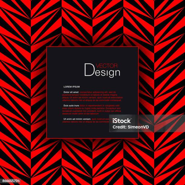 Abstract Background With Text Box Or Individual Pattern Stock ...