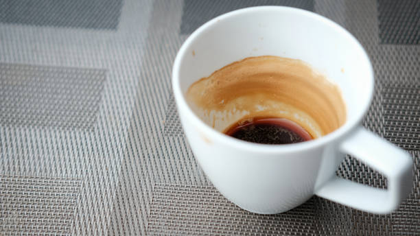 istock a cup of black coffee in the morning 866670796