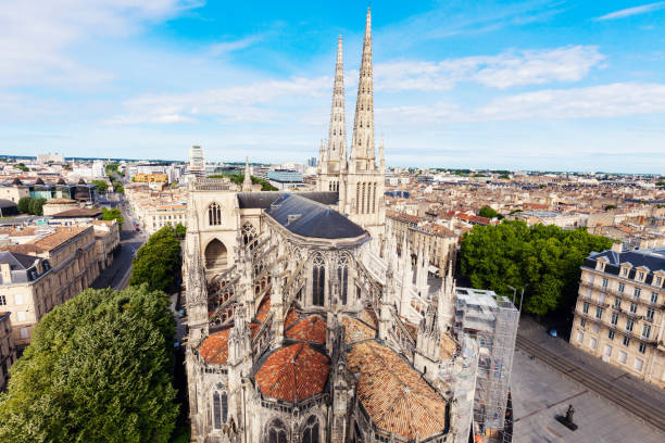 istock Saint Andre Cathedral on Place Pey-Berland in Bordeaux 866688780