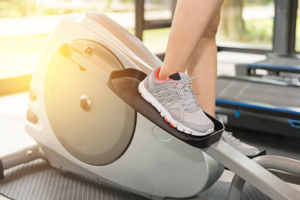 istock The women on the cycling for exercise 866699002