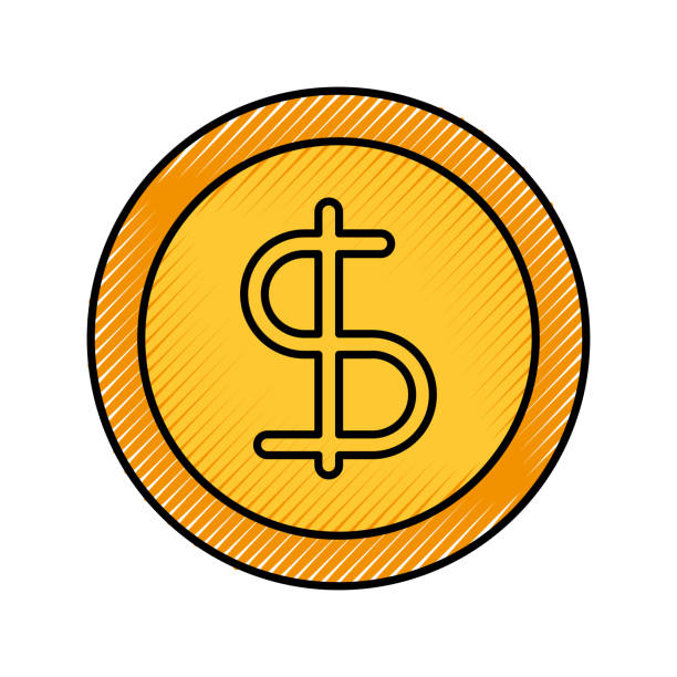 ilustrações de stock, clip art, desenhos animados e ícones de business coin money currrency banking - currrency