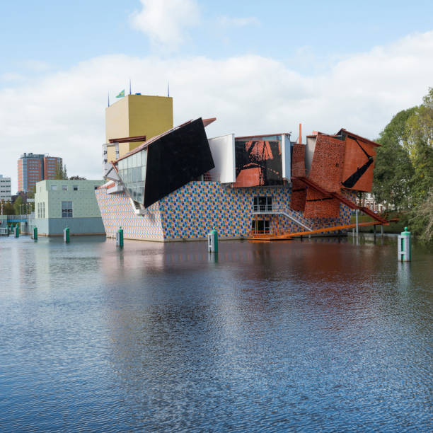 Groninger Museum In Groningen Stock Photo - Download Image Now