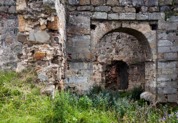 istock Ruins of the old castle in Ukraine 866742636