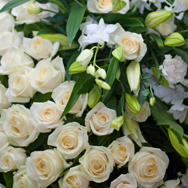 istock Roses bouquet macro photo 866746280