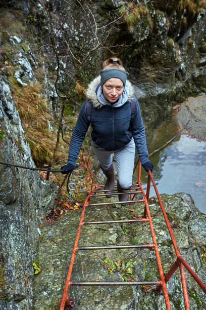 istock Woman hiker in a canyon 866748598