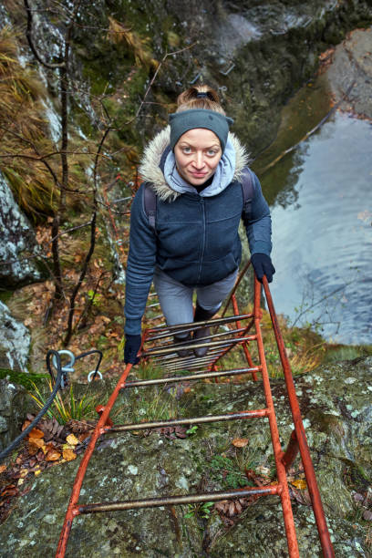 istock Woman hiker in a canyon 866748752