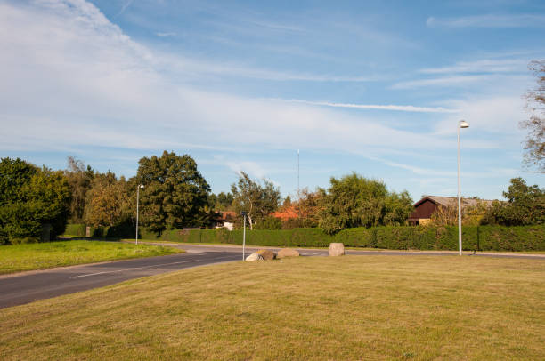 istock Town of oerslev in Denmark 866749764