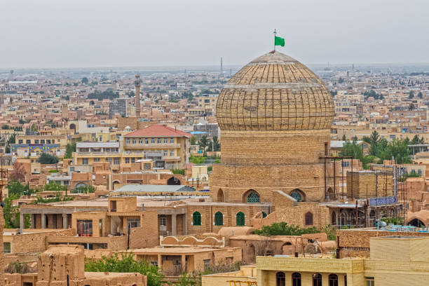 istock Meybod city aerial Iran 866757052
