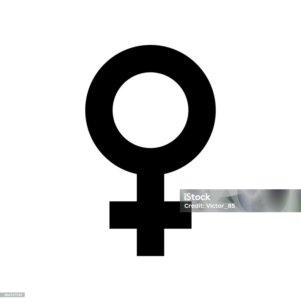 Icône de sex-symbol féminin. Noir, minimaliste icône isolé sur fond blanc. - clipart vectoriel de Femmes libre de droits