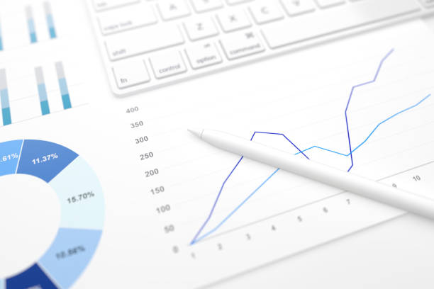 istock Stock market finance account report chart value 866771840
